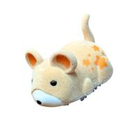 Aurgiarme Juguete de peluche para hámster que persigue a los gatos, juguete de acción simulada, dispositivo interactivo de ejercicio para interiores, para mesa, suelo, gatos, juguete de ejercicio