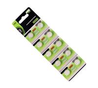 Aurgiarme Paquete de 10/20 pilas de botón AG12 LR43 que ofrecen una pila de moneda de potencia constante para múltiples componentes electrónicos, fácil reemplazo