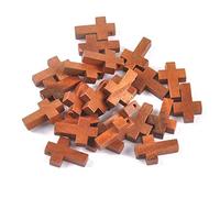 [Aurgiarme] Paquete de 50 piezas de tela de madera sagrada para oración, tela de palma para decoración del hogar, tela cómoda, producto religioso, recuerdo de Cristo, フリーサイズ, Como se describe, No es