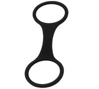 Aurgiarme Silicona Snorkels Keeper - Clip de cinturón de liberación rápida, accesorio de equipo de esnórquel flexible para buceo, natación, conector antideslizante