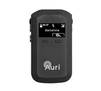 Auri Auri RX1 Receptor Auracast Bluetooth 5.3 El receptor Auri RX1 es un receptor Auracast™ para sistemas de ayuda auditiva que admite transmisiones