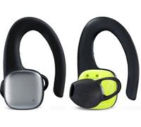 Hama | Auriculares Inalámbricos Bluetooth Deportivos (Auriculares Deportivos con hasta 7h de Música, IPX5, Micrófono) Negro y Amarillo