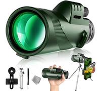 Auricase Telescopio Monoculares de Largo Alcance 12x50, BAK4 Prisma y Lente FMC,monocular, Monoculo Catalejos de Gran Alcance Impermeable para Observación de Aves y Vida Silvestre