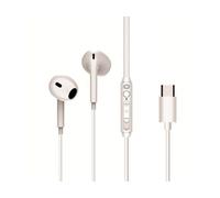 AURICOLARI BRENDAN02W IN-EAR CON CONNETTORE TIPO C - BIANCO