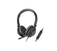 AURICULAR AXTEL ONE UC STEREO USB-A + ADAPT USB-C