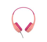 Auricular Belkin AUD004BTPK Soundform Mini Kids con Cable Jack 3.5mm Rosa