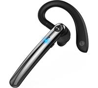 Auricular Bluetooth 5.0 con Micrófono Dual, Auricular Inalámbrico Manos Libres Actualizados con Llamada De Voz Súper Clara, Experiencia Ultraligera para Negocios/Oficina/Conducción