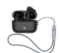 Auricular Celly HARMONYBK Inalámbrico Cancelación Activa de Ruido USB-C Negro
