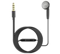 Auricular con cable mono - Auricular individual, diseño in-ear, micrófono bloqueante, control de llamadas - Auricular con cable de audio muy claro con cable resistente para smartphone, llamada