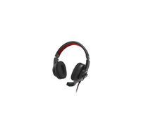 Auricular con micrófono - HAMA - HS-USB400 V2 - Estéreo - Cableado - Negro