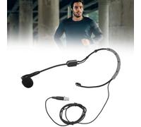 Auricular con Micrófono, Micrófono con Cabeza, Micrófono, Auricular con Micrófono, Auricular con Micrófono para Colgar sobre la Oreja, Micrófono de Condensador para Conferencias,