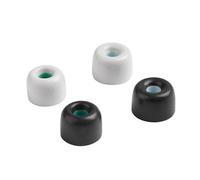 Auricular de Espuma del oído Consejos de Repuesto para Sony WF-1000XM5 Heaphone, Memory Foam Earbud Tips Aislamiento de Ruido de Espuma Consejos Eartips Cojín (Gris L)