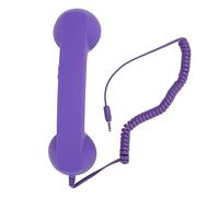 Auricular de Teléfono para Teléfono Móvil, Auricular de Teléfono Retro de 3,5 Mm, Receptor de Teléfono Celular con Cable a Prueba de Radiación para Computadora con Teléfono