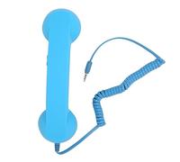Auricular de Teléfono para Teléfono Móvil, Auricular de Teléfono Retro de 3,5 Mm, Receptor de Teléfono Celular con Cable a Prueba de Radiación para Computadora con Teléfono
