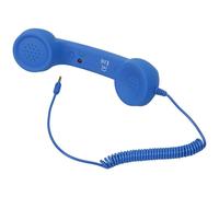 Auricular de teléfono retro, receptor de teléfono móvil con acabado suave al tacto de lujo para un sonido nítido y un agarre cómodo.