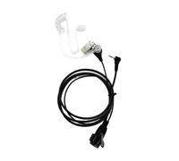 Auricular de tubo acústico transparente para walkie-talkie, auricular oculto con micrófono PTT para radios Baofeng Puxing Icom, buena calidad,
