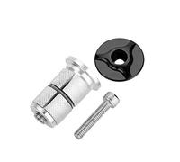 Auricular de vástago de Bicicleta, expansor de Horquilla de Bicicleta de Fibra de Carbono para Auriculares de aleación de Aluminio Accesorio para Bicicleta (l)