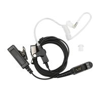 Auricular de vigilancia del FBI Covert Bodyguard para dispositivos Motorola, auricular de tubo acústico de comunicación manos libres con clips de