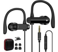 auricular deportivos con cable para iPad, iPod, teléfonos celulares, auriculares enchufables de 3,5 mm para Samsung A15 A14