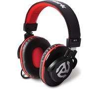 Numark HF175 - Auriculares de DJ de diseño cerrado, transductores de 40mm, almohadillas de calidad para mezclas y monitorización DJ, cable de 3m