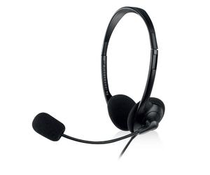 Auricular Estéreo Ewent EW3563 con Micrófono y Control de Volumen