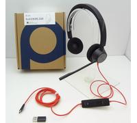 POLY Blackwire 3320 Auriculares Diadema USB Tipo C Negro, Rojo ( 214013-01 )