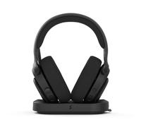 Auricular Fractal Design Scape Inalámbrico y Alámbrico Negro con Base de Carga y Micrófono Boom