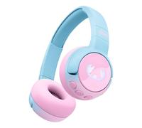 Auricular Fresh 'n Rebel Code Junior Wireless Supraaural Bluetooth 5.4 Infantil Retroiluminado Azul Rosa 85dB 48h USB-C Plegable