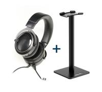 Auricular iggual Dual Tech Pro Music Circumaural Alámbrico Micrófono Extraíble Soporte SA22 Negro
