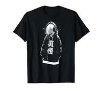 Auricular Ilustración Diseño Japonés Anime Camiseta