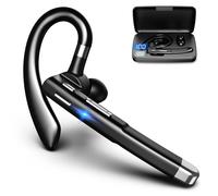 Auricular inalámbrico Bluetooth con función de silencio y cancelación de ruido para una comunicación clara, perfecto para la oficina y para