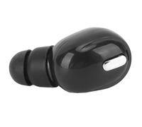 Auricular Inalámbrico Bluetooth único Mini Auricular Inalámbrico para Deportes y Trabajo, Diseño Ergonómico con Efecto de Sonido 6D, Reducción de Ruido CVC8.0 (Black)