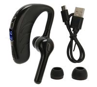 Auricular inalámbrico con cancelación de ruido por comando de voz, auricular Bluetooth intrauditivo para negocios, oficina, conductor, camionero,