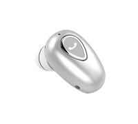 Auricular inalámbrico intrauditivo individual EQWLJWE con Bluetooth 4.1, reducción de ruido, micrófono incorporado, botón multifuncional y