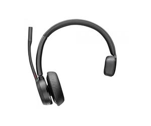 Auricular inalámbrico poly voyager 4310 + adaptador bt700 + base de carga/ con micrófono/ bluetooth/ negro