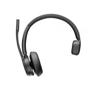 Auricular inalámbrico poly voyager 4310 + adaptador bt700/ con micrófono/ bluetooth/ negro