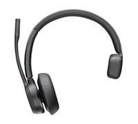 POLY Auriculares Voyager 4310-M USB-C con certificación para Microsoft Teams + llave BT700 + soporte de carga