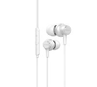 AURICULAR INTRAUDITIVO AIWA ESTM-500WT WHITE DIAMOND CARCASA DE ALUMINO DRIVER 10mm CON IMAN N40 Y DIAFRAGMA DE TITANIO CONTROL REMOTO ESTM-500WT
