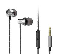 AURICULAR INTRAUDITIVO AIWA ESTM-50SLSILVER 3.5mm DRIVER NEODIMIO 10mm DINAMICO MICRO CONTROLADOR RE
