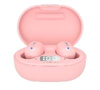 auricular intrauditivo bluetooth aiwa ebtw-150pk pink bt 5.0 tws estuche de recarga con bateria de l