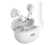 Auricular intrauditivo bluetooth aoc act1501wt tws ipx4 mic blanco rep