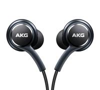 Auricular intrauditivo con cable Afflux con control remoto integrado, color negro.