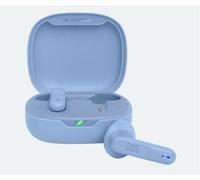 JBL Wave Flex, Auriculares inalámbricos In-Ear con Resistencia al Agua IP54 e IPX2, tecnología TalkThru y AmbientAware y 32 Horas de duración de la batería, en Azul