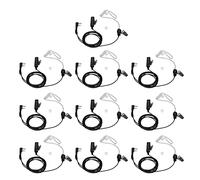 Auricular, K Head 2 Pin Reducción de ruido Electrónica Portátil Video CB Radios bidireccionales Accesorios Auriculares Micrófonos Radio bidireccional con micrófono para Quansheng TYT MYT PuXing