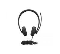 Lenovo 4XD1P83425 auricular y casco Auriculares Alámbrico Diadema Llamadas/Música USB tipo A Negro