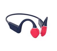 Auricular Leotec LEBONE03 KURI Conducción Ósea Bluetooth 5.4 Multipunto IPX5 8-12h Azul/Rojo