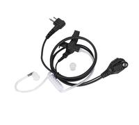 Auricular Motorola con tubo acústico, sonido claro y privacidad para uso profesional, cómodo para usar todo el día, clips de acero inoxidable para