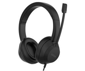Auricular Nilox NXAUSB02 USB Supraaural 20-20000Hz Micrófono Integrado 2m Negro