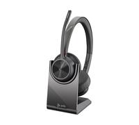 Poly Voyager 4320 UC Stereo USB-A Headset +BT700 USB-A Adapter +Charging Stand 77Y99AA