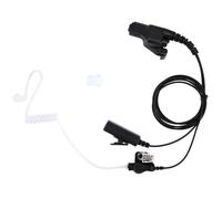 Auricular profesional para servicios secretos, tubo acústico de sonido nítido que garantiza una comunicación discreta para fuerzas del orden y